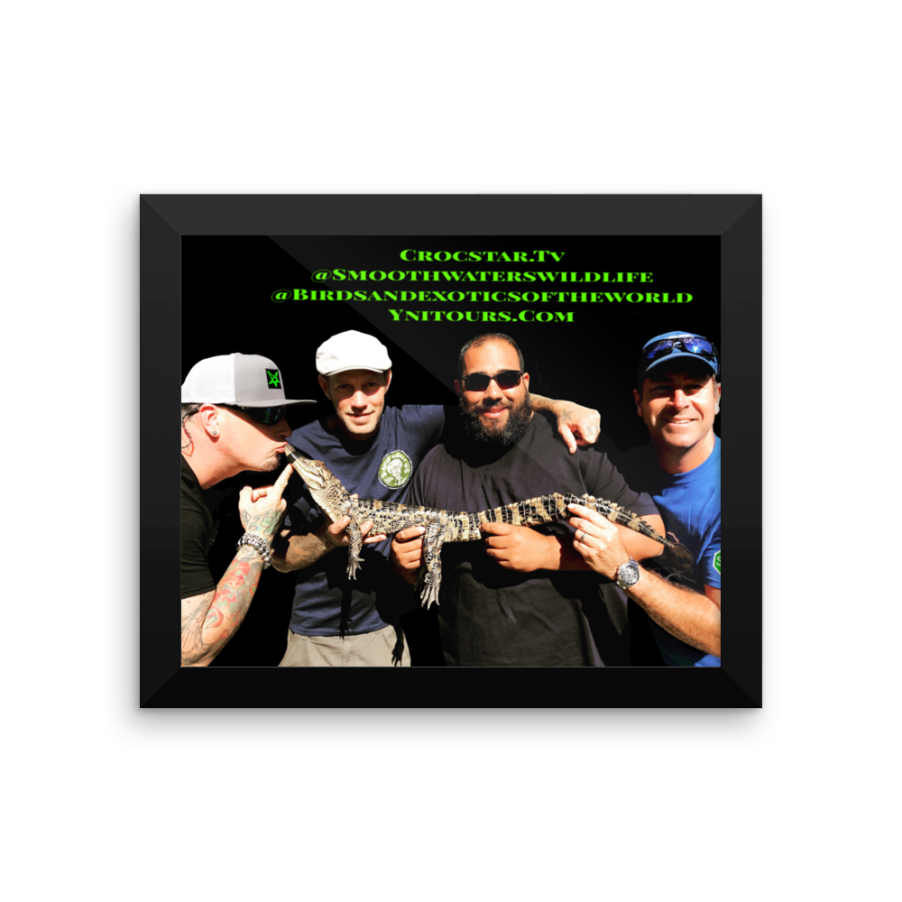 OG Crocstar Crew Framed Keepsake